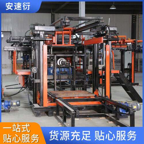 工业全自动智能水泥搬运砖码垛机配叉车用液压夹砖器上砖抱砖机