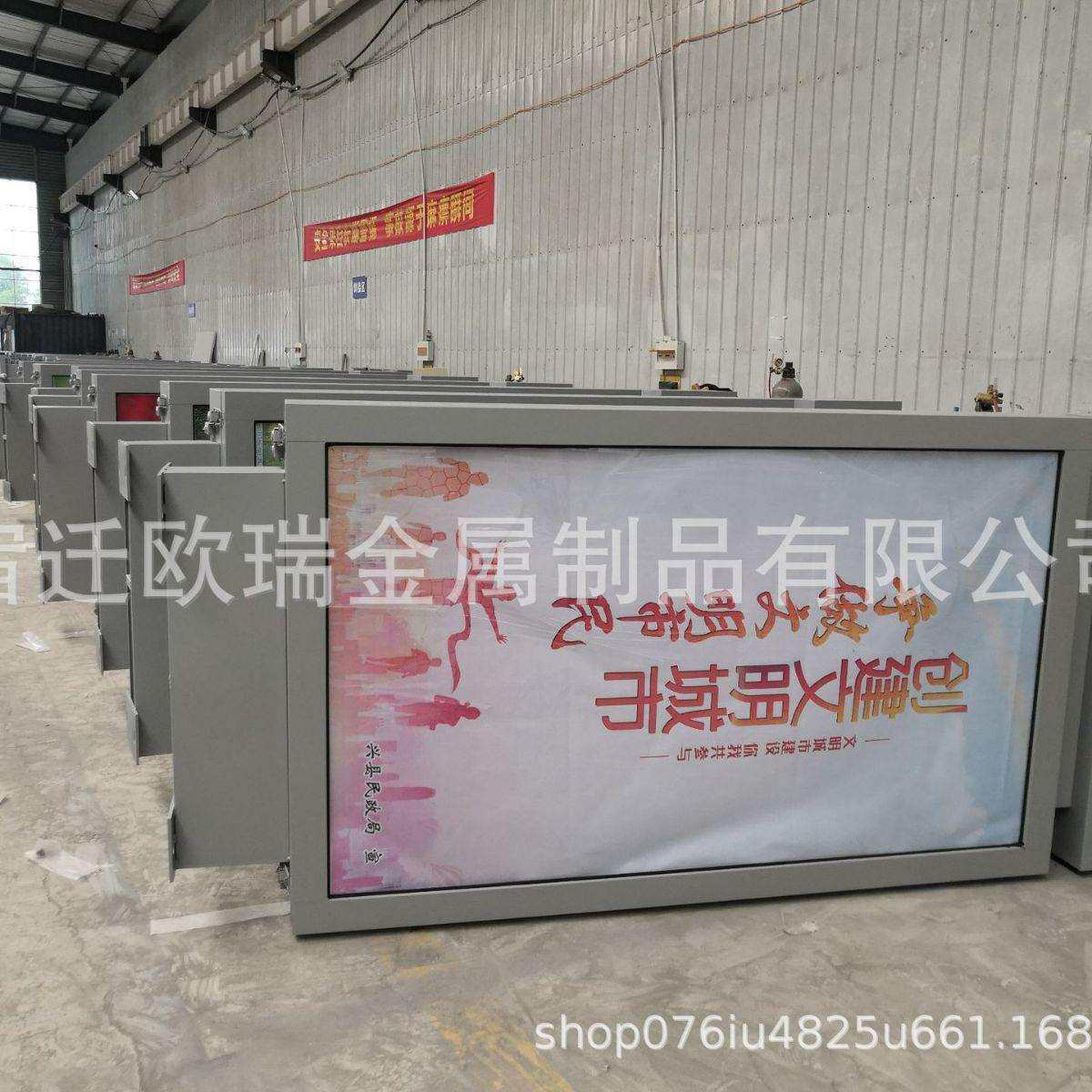 不锈钢道路灯箱式指路牌户外广告灯箱路名牌灯箱生产制作厂家