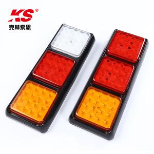 跨境出口通用方形卡车组合三联尾灯 LTL15汽车LED尾灯