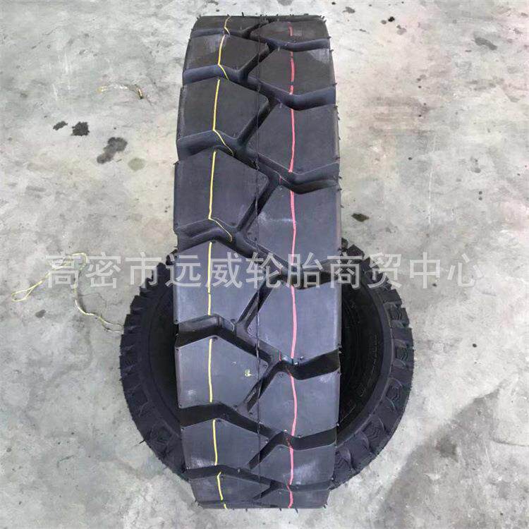 前进/朝阳工业叉车轮胎700-12充气叉车轮胎7.00-12实心轮胎