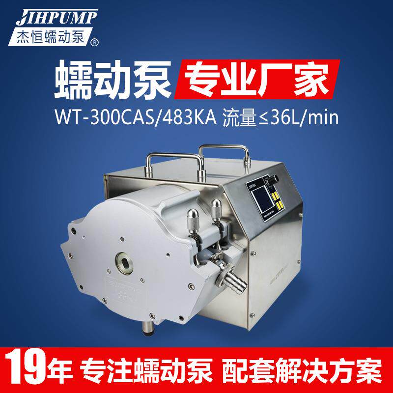 WT-300CAS/483A工业蠕动泵计量泵软管蠕动泵工业蠕动泵厂家
