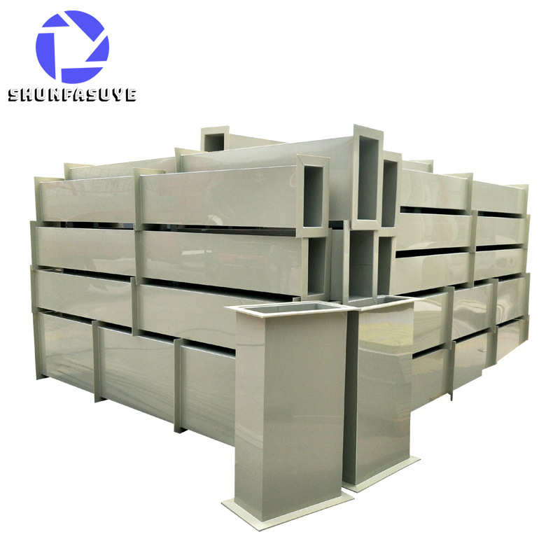 PP方管pp矩形风管实验室废气处理排气管阻燃pps方形加工价格实惠