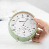 温度计用室内温度计高度婴儿房温度计创198意家气精温湿计工业用