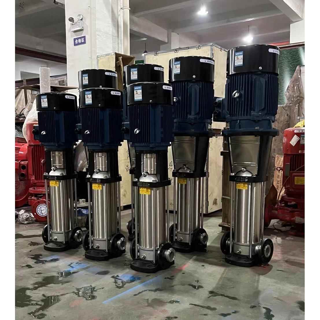 CDL不锈钢立式多级离心泵高层无负压供水设备恒压变频多级增压泵