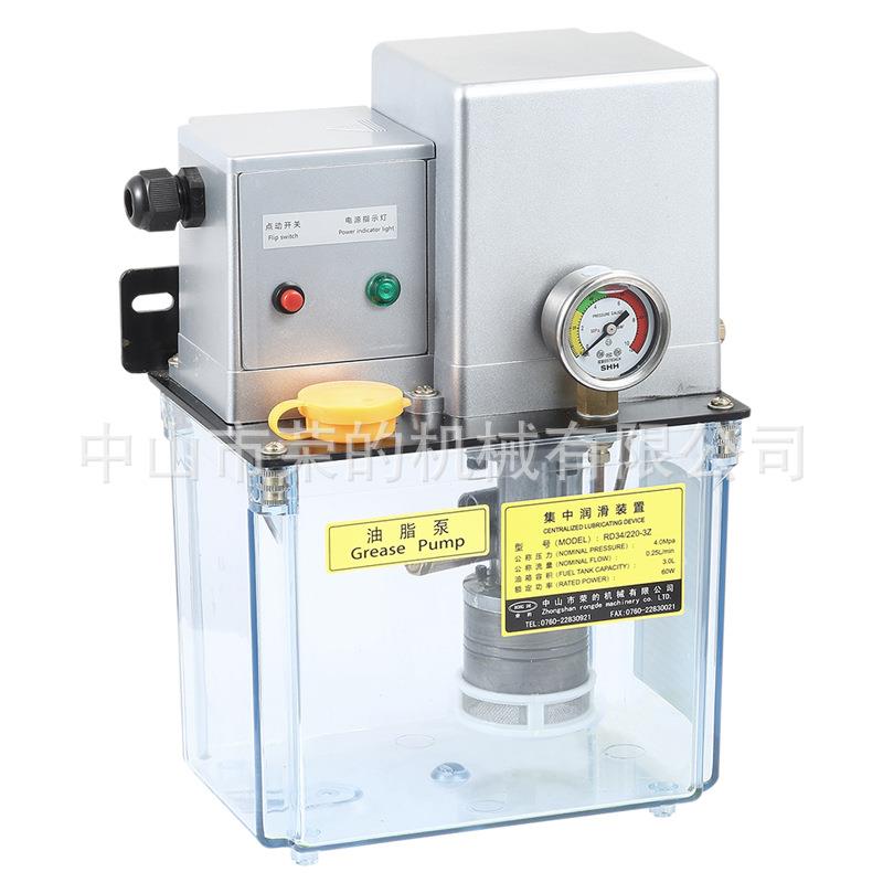 RD电动油脂泵黄油泵3L4L6L8L9L规格220V/380V大马力注油机荣的