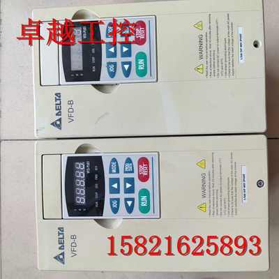 台达VFD-B系列变频器 VFD037B43A/3.7KW 380V  功能完好实物拍摄