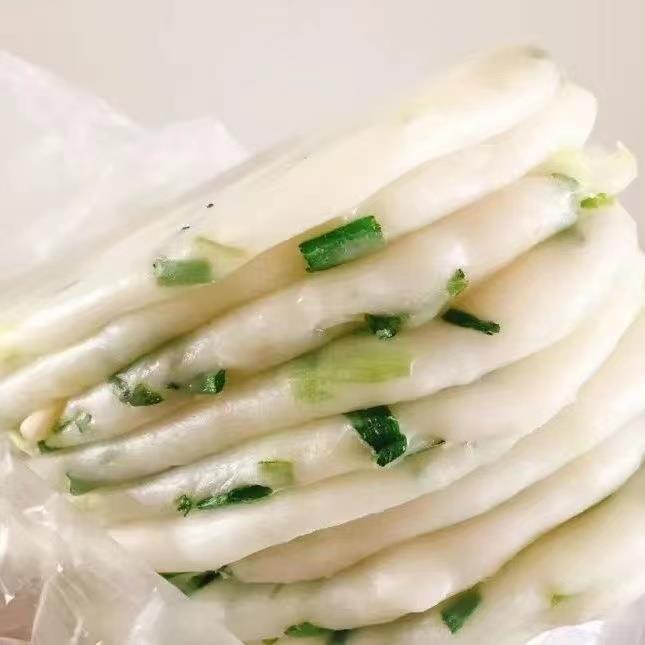上海糯勿糯 葱花年糕 650G 每日新鲜手工 不放防腐剂 散装 传统