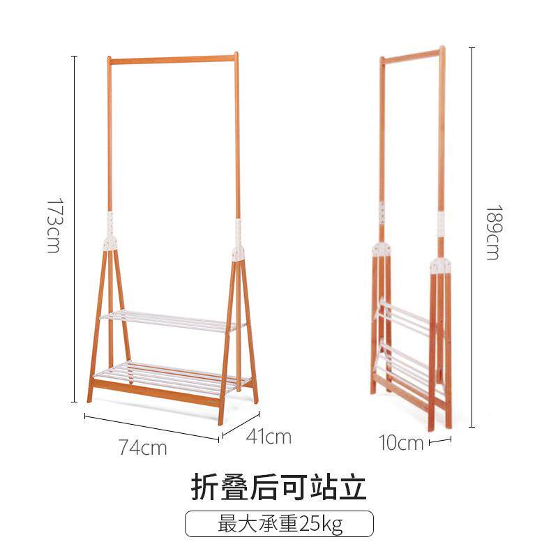 正品F层OPPA意大利进口轻奢衣落架地卧帽室家用折叠双高级置物挂