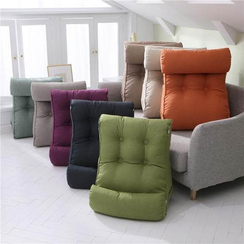 三角床头靠垫单双人靠枕宿舍卧室榻榻米调节软包沙发大靠背护腰靠