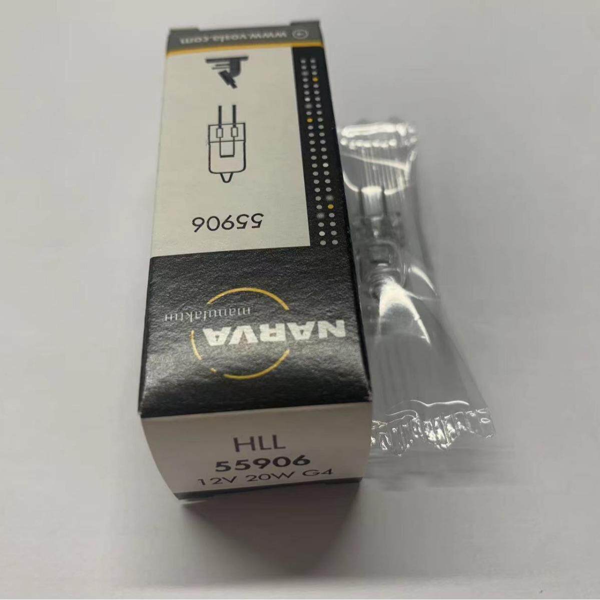 德国NARVA 55906 12V 20W (横丝)生化分析仪 分光光度计卤钨灯泡