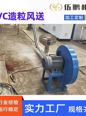 PVC造粒风送双螺杆造粒机SJSL65B风冷拉条造粒机组降解料