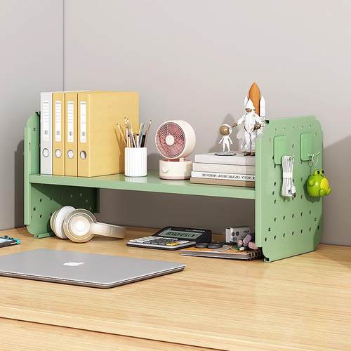 多层收纳架学生铁艺整理架子桌面置物架洞洞板桌上书架办公室工位