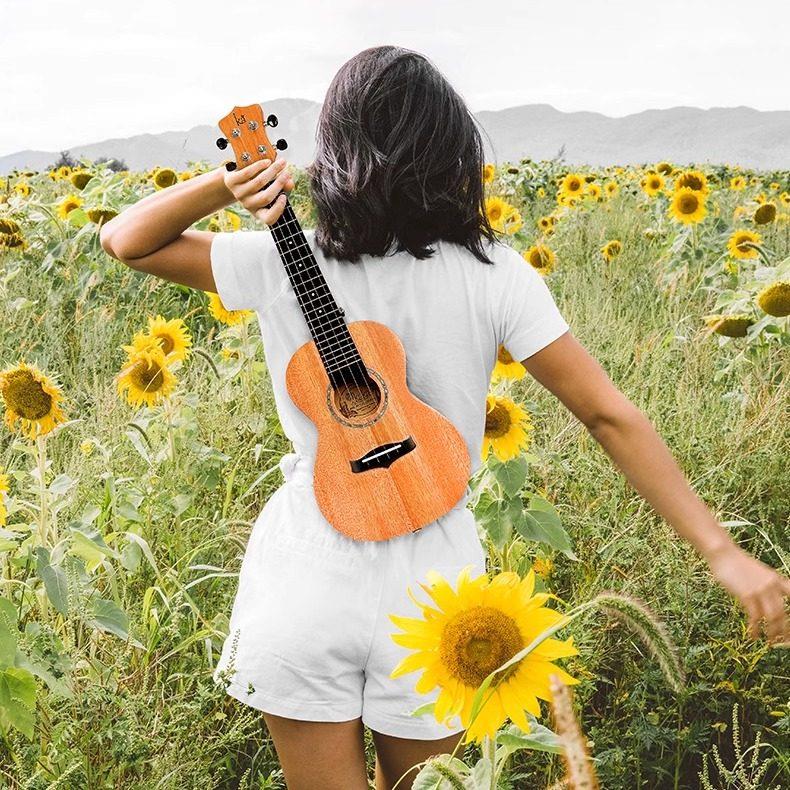 趣弹乐器卡卡kaka25D尤克里里单板女初学者入门男KUC23寸ukulele