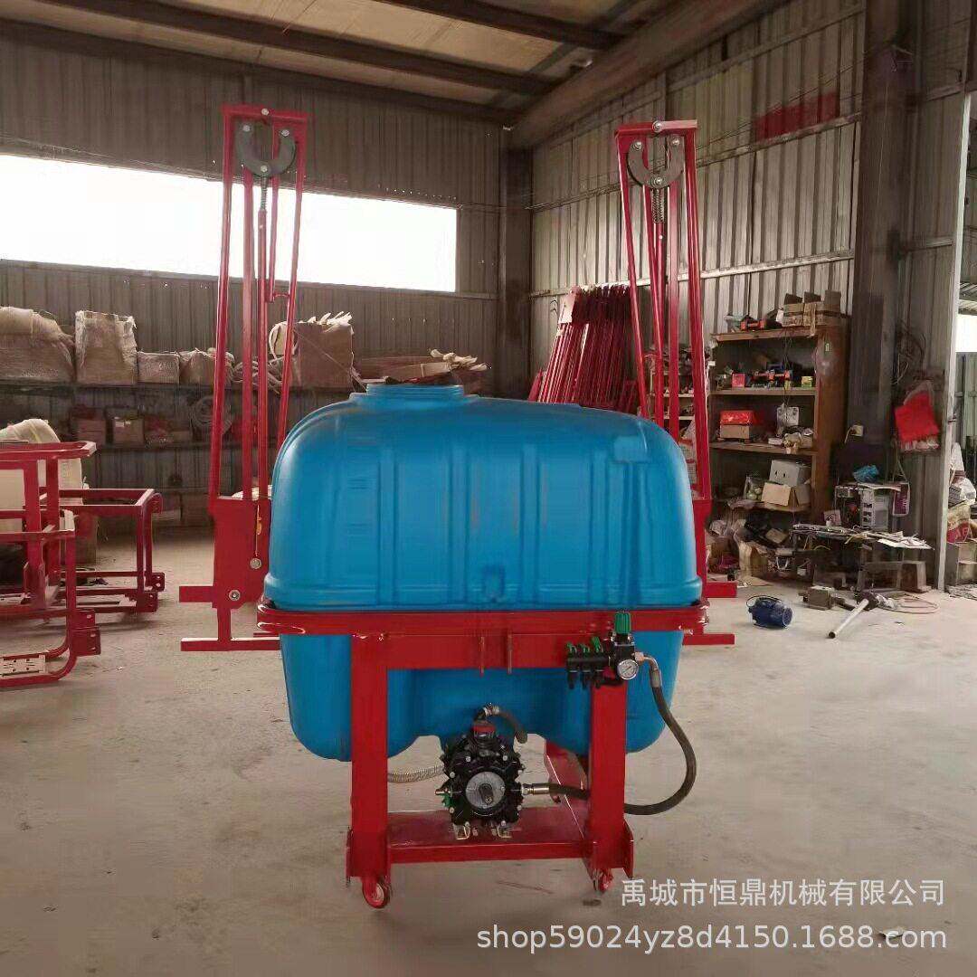 大容量液压折叠喷杆打机拖拉机后悬挂600升800升10米12米喷机