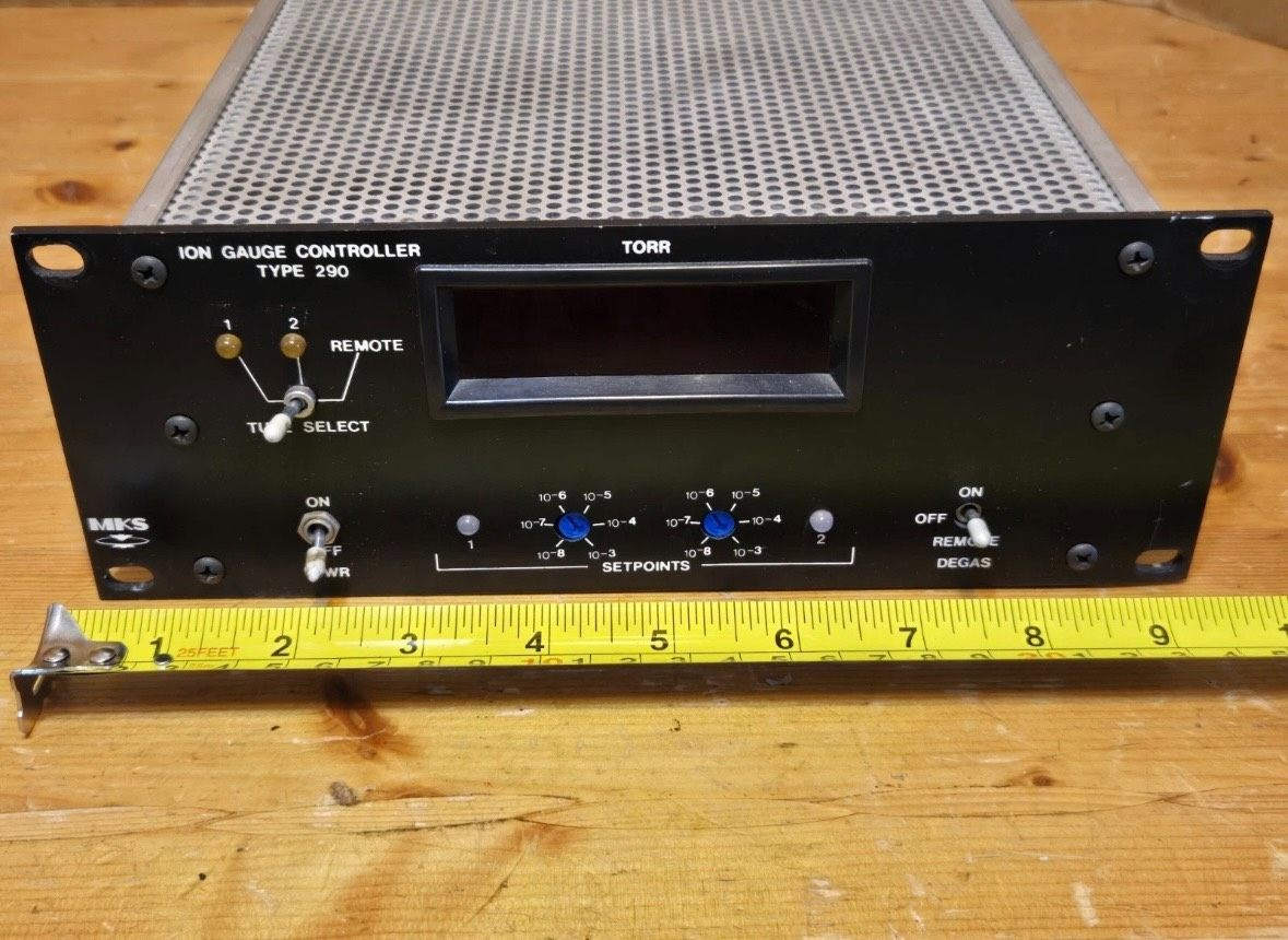 MKS离子测量仪表控制器 Type 290 &mdash; 290-03