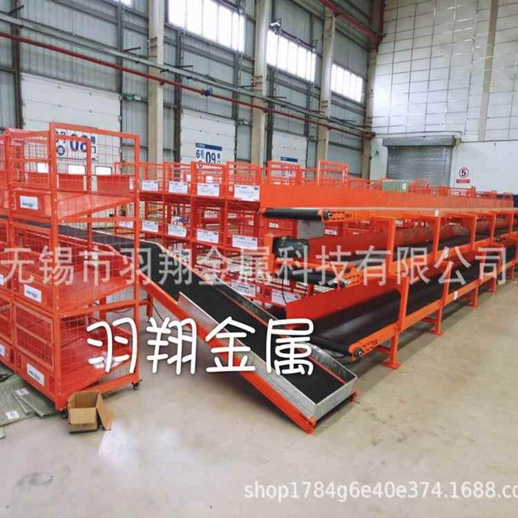 可移动式快可递架集包笼九分宫格圆笼快递架分拣5598413拣货架