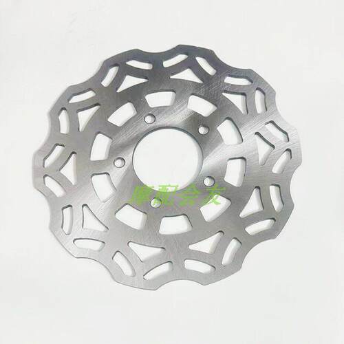 适用银钢铁拳YG250-X摩托前后轮刹车盘原车配件前碟刹盘后制动盘