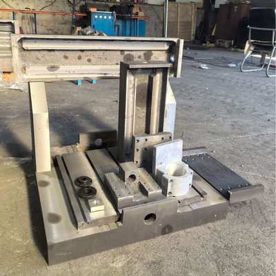 雕刻机 铸铁件机架 4040 裸机 光机CNC加工机床铸铁件