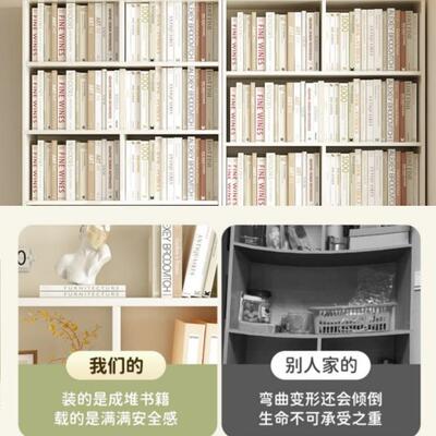 严选简书架落地物架客厅分层置收纳学生UPD家用易书柜储架物柜子