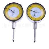 黄色表盘英制指示表.001 size带耳朵1英寸百分表 英制时钟型inch