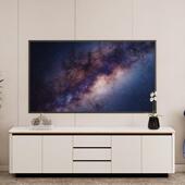 985落地2木电视柜茶几组合现代简约客厅0实25新款 高柜岩板室卧储