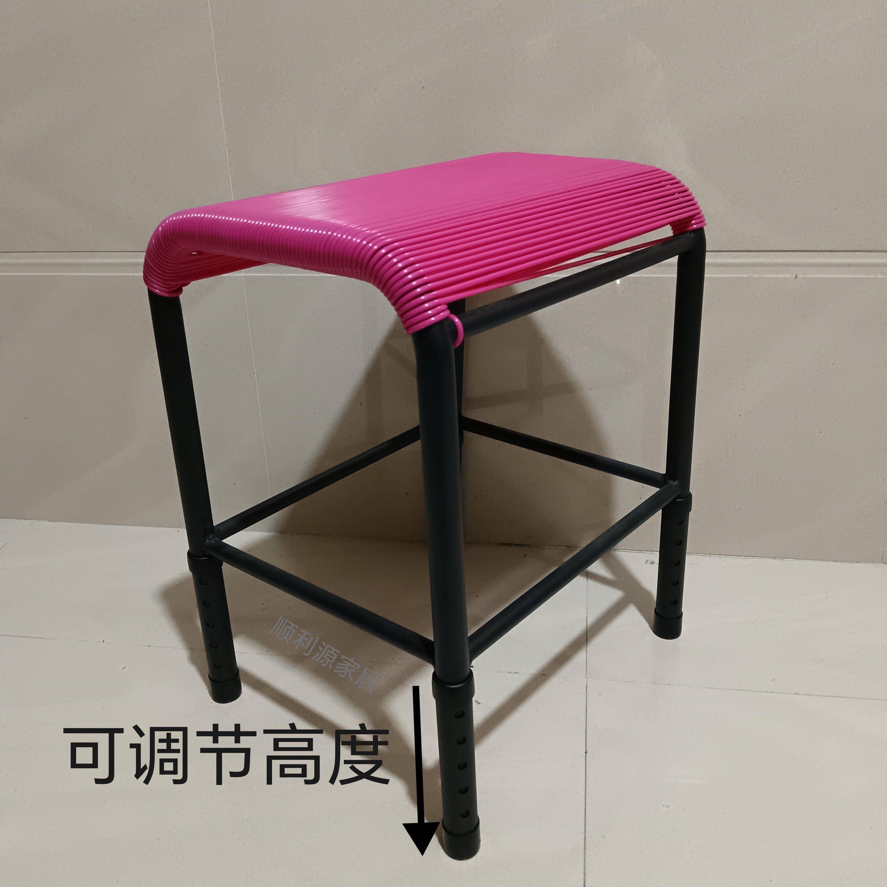 可升降凳子靠背椅子坐垫久坐冰凉服装厂工厂员工专用可调节椅子