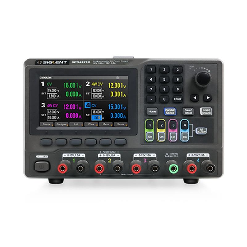 鼎阳SIGLENT SPD4121X四通道285W可编程线性直流电源分辨率1mV1mA