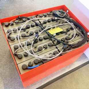 福冈配套火炬牌蓄电池杭州叉车CQD14H电瓶组24 4BD400原车型号