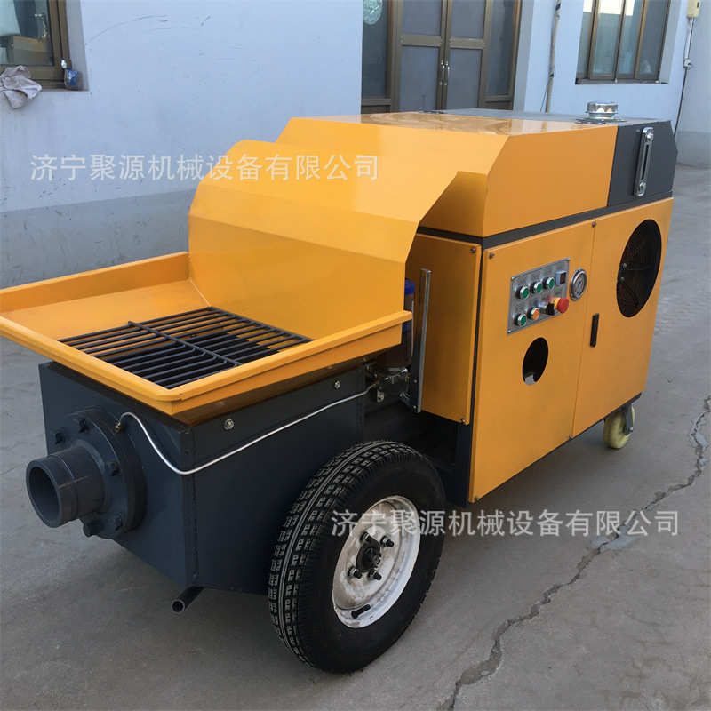 石泵混凝土大颗砂浆建筑泵二次输送结构柱细输送泵浇筑构造地粒