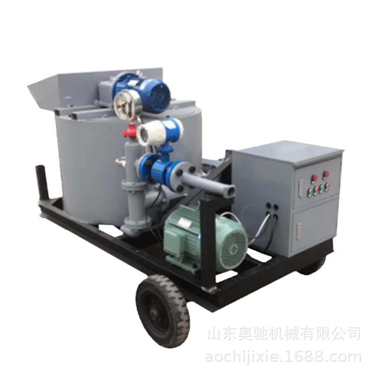 供应水泥砂浆拱顶带模一体机WDSJ-3型砂浆搅拌注浆一体机厂家