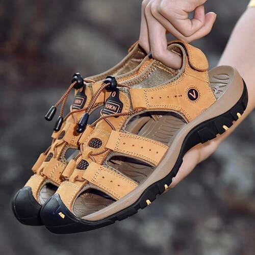 man Sandals Shoes Large big plus size Sneakers for Men Beach