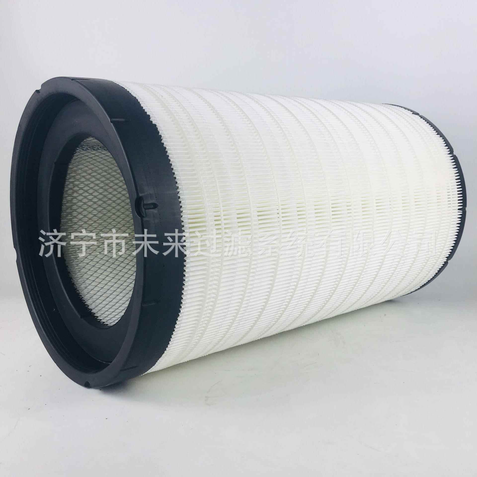 巨杉耐尘系列K3043PU空气滤芯主滤芯适配金龙客车/华菱重卡