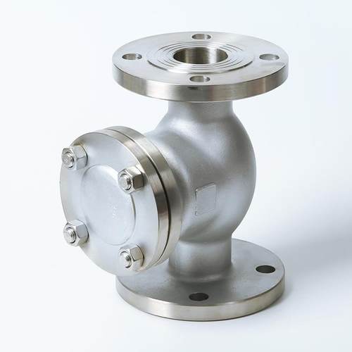 定制304不锈钢旋启式止回阀H44W/H-16P/R法兰连接316单向阀逆止