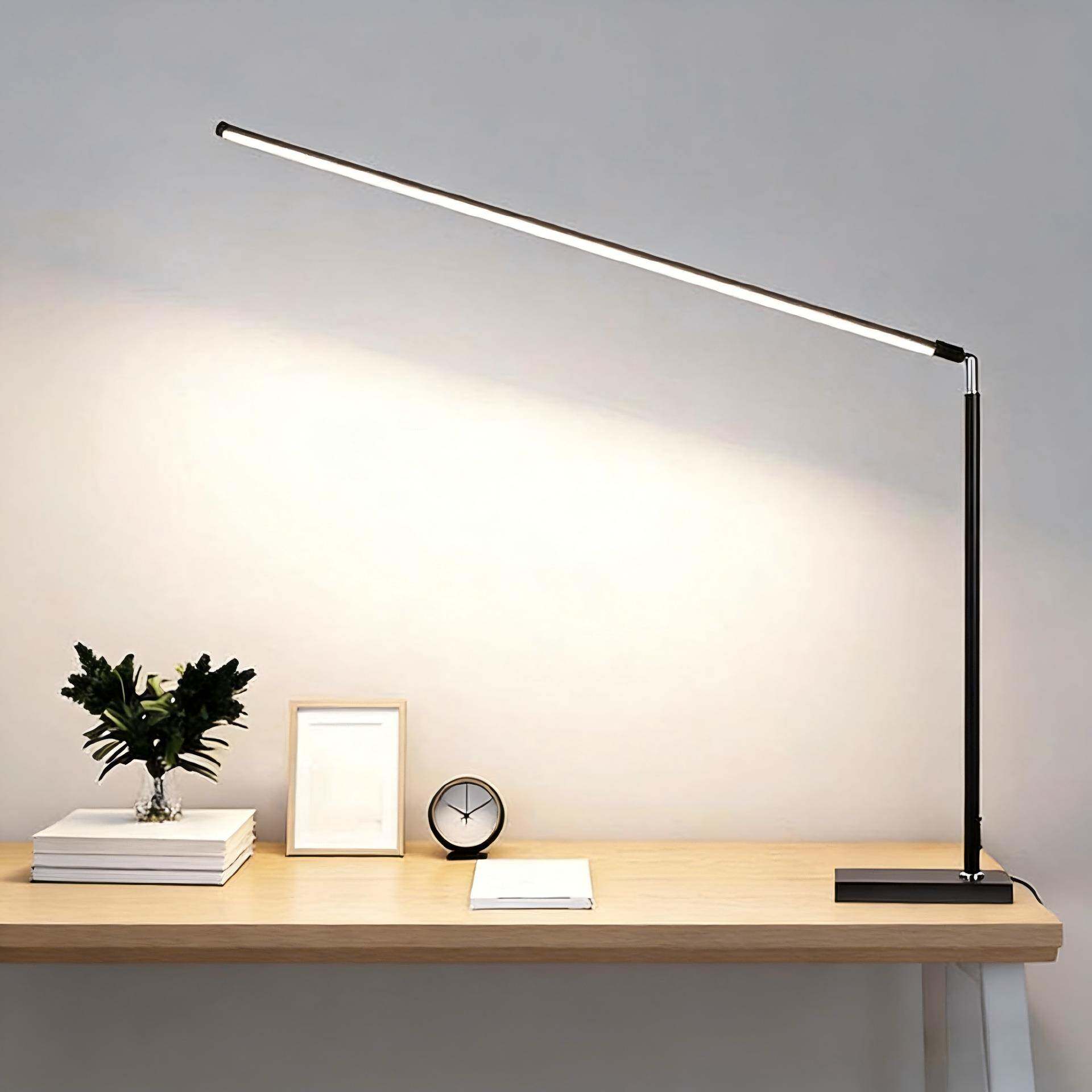 长条台灯护眼儿童书桌防蓝光学生阅读写作业专用学习台灯插电款