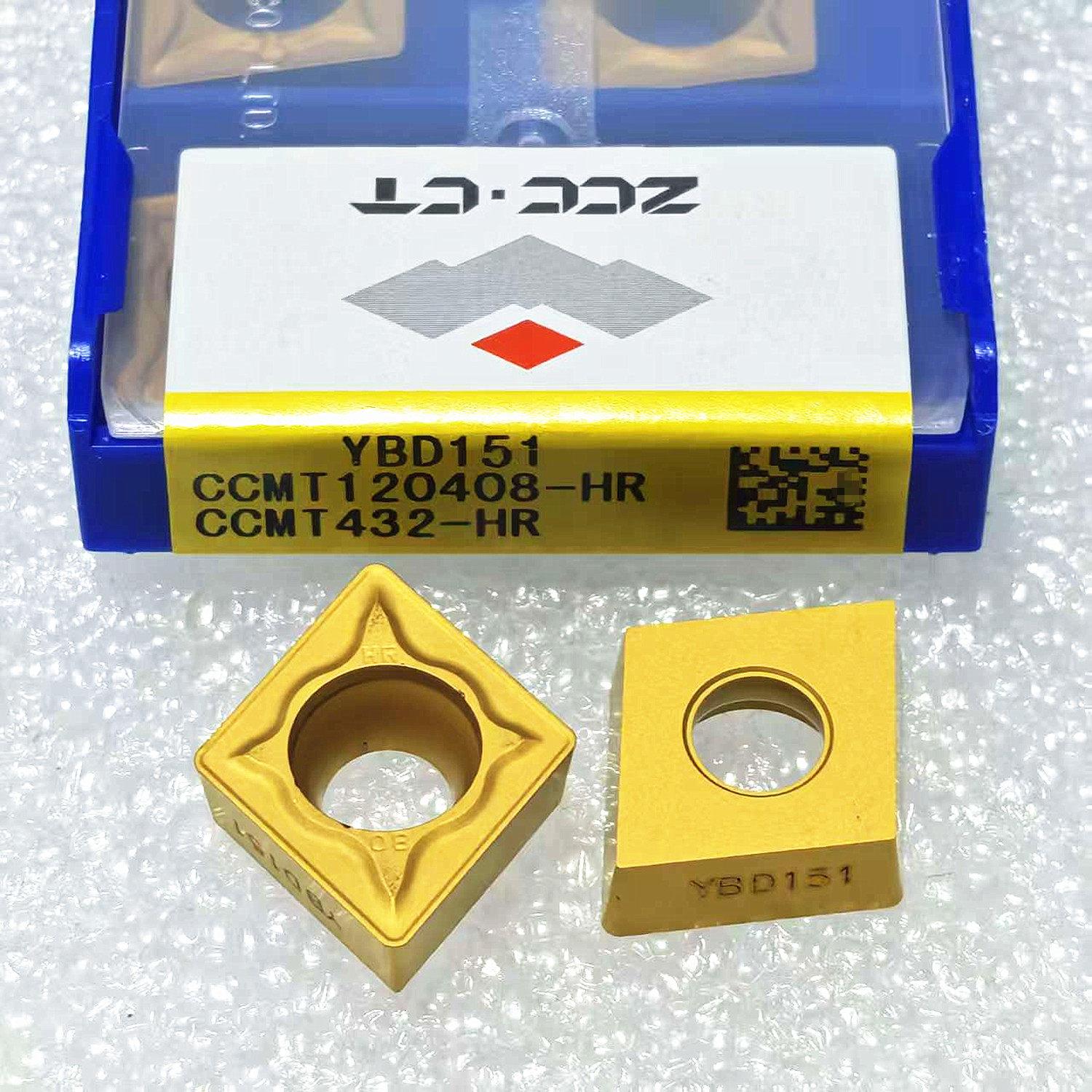 株洲钻石数控镗孔刀片CCMT120408HR YBD151 YBD152内孔刀粒正品