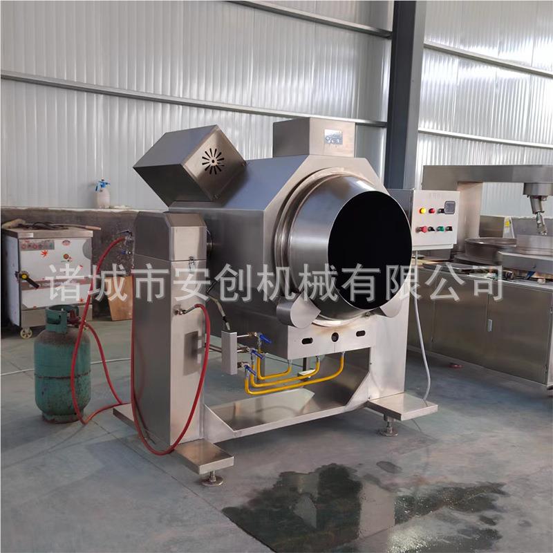 全机加自动PTI电磁热炒菜机学校食堂自动炒食机大型滚筒炒锅炒菜