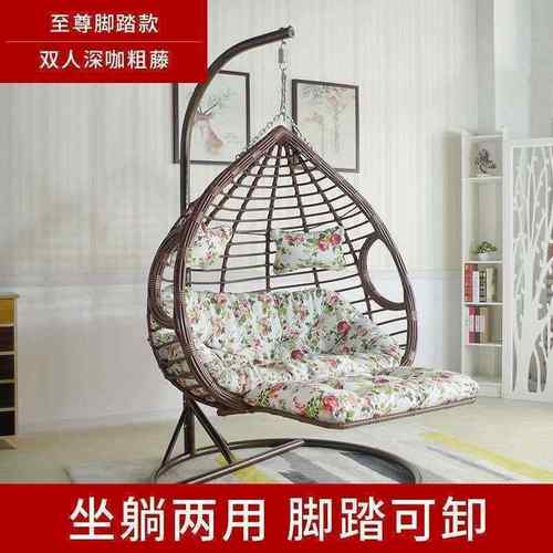 浪漫吊篮藤椅摇篮吊床台吊秋千IEE摇摇椅室内懒人椅椅鸟巢户外阳
