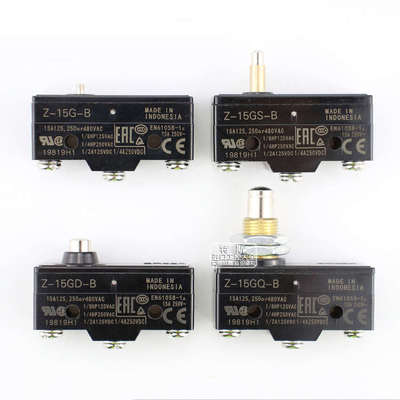 欧姆龙防水微动开关Z-15GQ22-B Z-15GQ-B GW-B GQ-B GD-B GW22-B