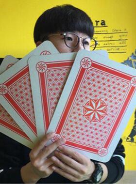 Jumbo Playing Cards A4 Giant Playing standard Cards