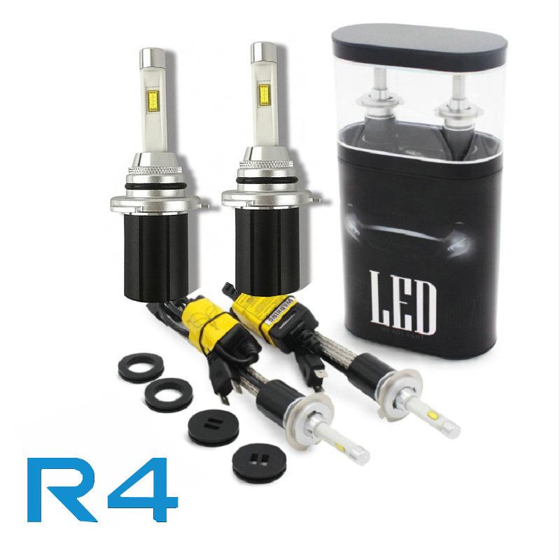 R4 LED 大灯 H15物理散热高亮灯珠汽车大灯LED