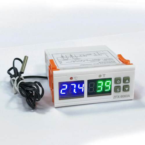 ZFX-9060A 定时温度控制器 温控计时器 数显定时温控开关 计时器