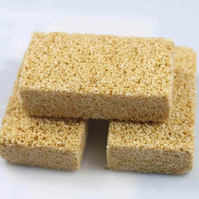 儿时怀旧食品红糖米饼酥小吃大米酥米花糖好吃的零食网红整箱批