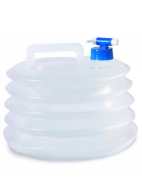 户外折叠水桶带水龙头车载pe食品级5l10l15l饮水袋储水桶大桶耐用
