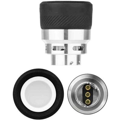 Puffco peak vapor glass mouthpiece 陶瓷石英杯Pro烟仓雾发生器