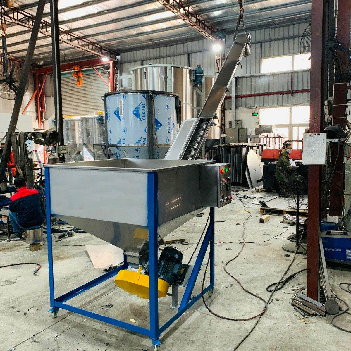 直销上料机提升机绞龙上料机送料机输送机运粱搅拌机