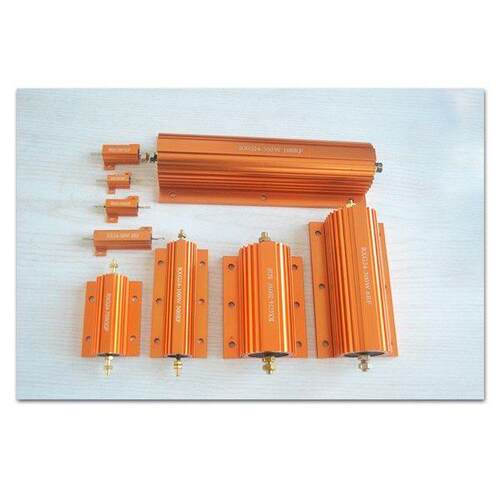 RXG24黄金铝壳绕线电阻器限流预充标准25W 50W 100W300W1KW满包邮