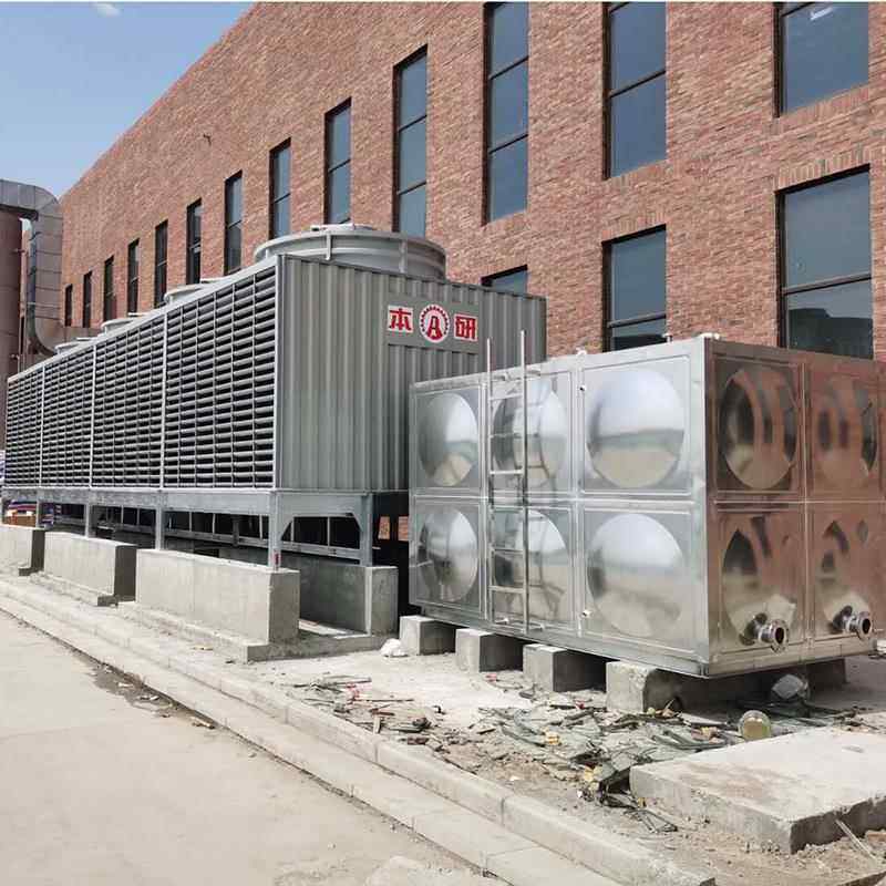 上海厂家直销苏州700T方型横流冷却水塔多联组合低躁节能