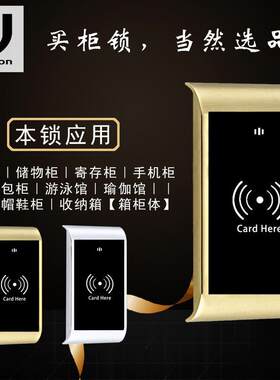 桑拿锁浴室浴池柜锁健身房更衣柜智能锁可制作LOGO图案编号电子锁
