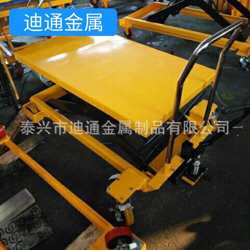 厂家销售电动手动液压平台车移动升降车滚筒换模车