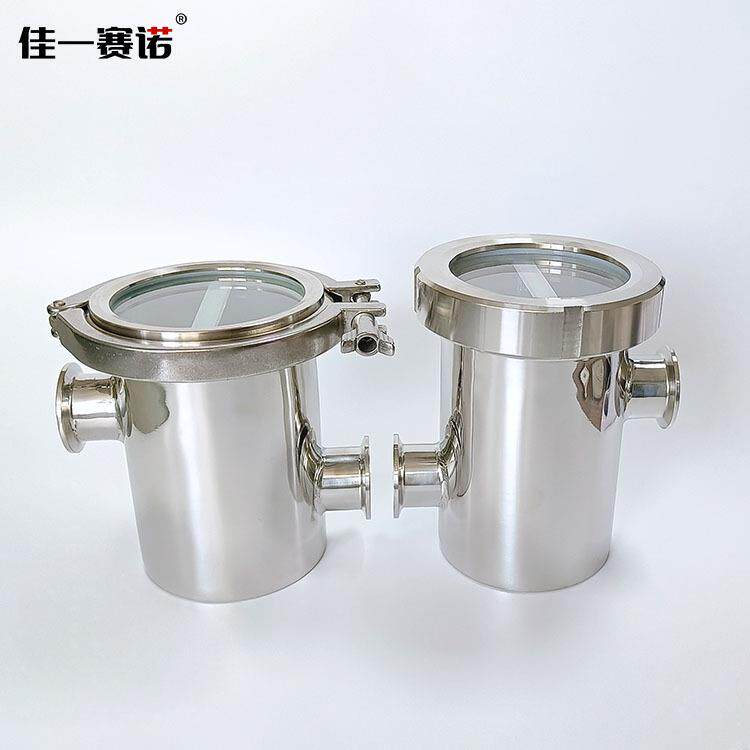 不锈钢卫生级空气阻断器空气隔断器洁净车间用不锈钢防倒灌地漏